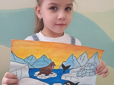  Конкурс рисунков «Арктическая эстафета Победы»